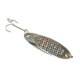 11g Holographic Silver Wedge, Ideal for Bass, Pollock and Spinning/Lure Fishing