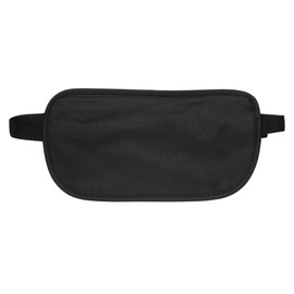 Money Belt, Concealed Bum Bag, Theft Protection, Hidden Travel Wallet, Anti-Theft Bag with Adjustable Strap for Workout, Running, Travel, Hiking, black, Classic