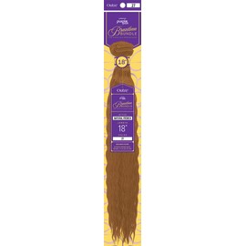 Outre Purple Pack Brazilian Bundle-Single Collection-Natural French 18" (STRAWBERRY BLONDE 27)