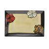 Pfaltzgraff Painted Poppies Rectangular Serving Platter, 14-Inch-by-9-Inch