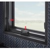 PELLA Casement/Awning Window Hardware Crank, Cover & Lock Lever (White
