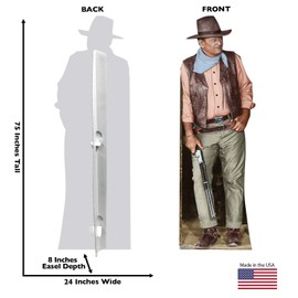 Cardboard People John Wayne Life Size Foam-Core Cutout Standup - Collector's Edition
