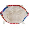 styleBREAKER 02012389 Women's Beach Bag with Colourful Floral Pattern Print,