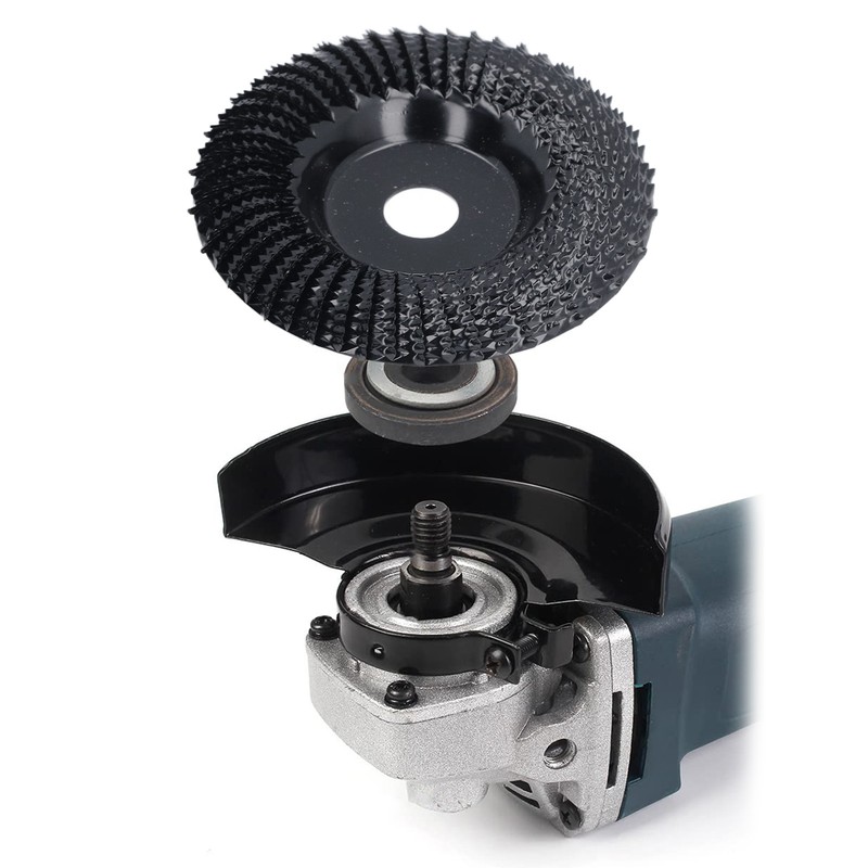 3PCS Set Wood Grinding Wheel Black Color 100mm Diameter 16mm