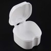 Denture Case, Denture Cup with Strainer, Coolrunner Denture Bath Box