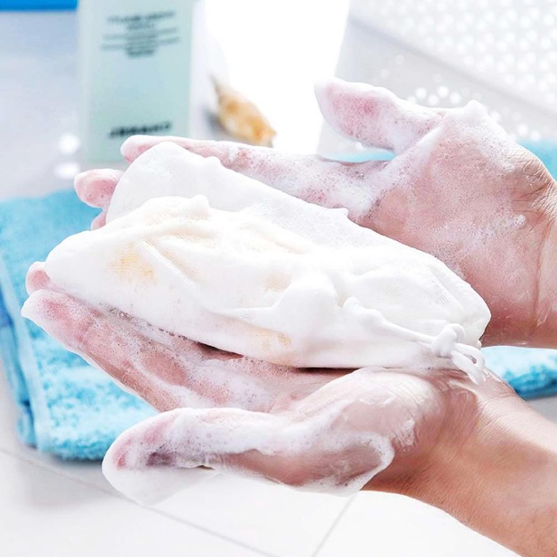 SJ Cooperation/China Soap-Saving Foaming Net for Cleansing