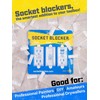 Socket Blocker - The Smarter Outlet Cover for Drywall &