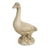 Solid Rock Stoneworks Momma Goose Concrete Statue, 19" Tall, Buff