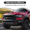 HTHE Front Bumper Tow Hook Covers Compatible with Dodge RAM
