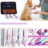 Dog Grooming Scissors Set, SUMCOO Pet Grooming Scissors Chunkers Shears
