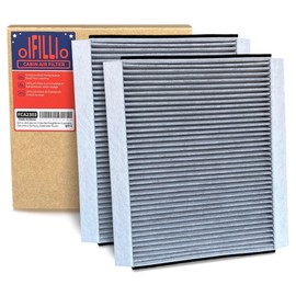 OIFILLIO Cabin Air Filter for Volvo VNL 780 760 860 670 630; VN 780 670; VH VHD VNM; Trucks Replace 20435801 AF26405 P606555 PA10187, 49084 PA4681 Cabin filter with Activated Carbon FCA2301C (2)
