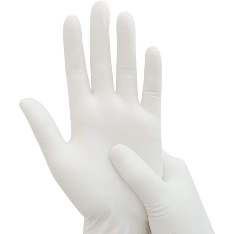 AMBIDERM - Guante Ambiderm Plus Liso Blanco Grande Caja con