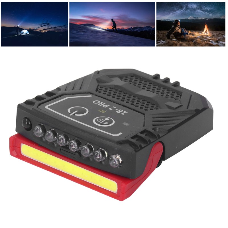 LED Head Light Rechargeable Waterproof Bright Motion Sensor Head Lamp