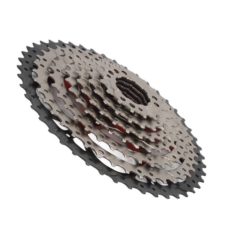 9 Speed Bike Cassette Aluminum Alloy 12 to 46T Precise