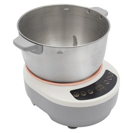 CUBELLIN 5L Dough Mixer 200W Electric Dough Maker with Ferment Function 5-40min Timer Stainless Steel Flour Kneading Machine, Face-Up Touch Panel