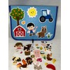 Story Time Felts 37 Piece Farm Animals Felt Figures for