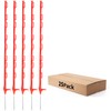 Zoiut 25 Pack Electric Fence Posts,48 Inch/4FT Step-in Plastic Posts