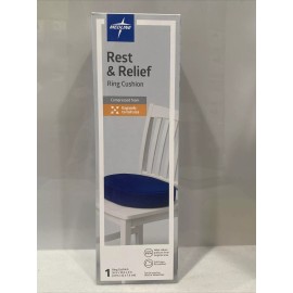 Medline Foam Ring w/ Washable Cover Seat Chair Cushion Rest & Relief  *NEW*