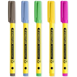 STAEDTLER 307 Noris Writing Pen - Handwriting Pens - 0.6mm Line Width - Ideal for School, Work, Office, etc (Multicolor)