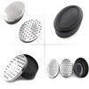 NyxSeat 1 Grater, 1 Small Brush, Stainless Steel Grater, Storable