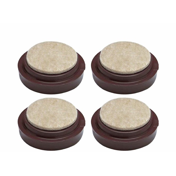 SUL Castor Caster Cup With Felt Pad Non Slip Floor