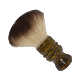 Outanaya Wooden Handle Hair Cutting Brush Soft Bristle Hair Brush for Cleaning and Styling Portable for Barbers for Fashion Random Color