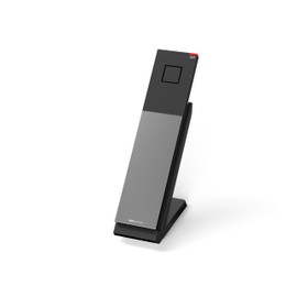 Snom HD3 DECT Handset for HD351W, Cordless Extension Handset with Charging Cradle, Speed Dial, Handsfree Calling, Anti-Bacterial Case, Up to 5 Handsets, Gun Metal