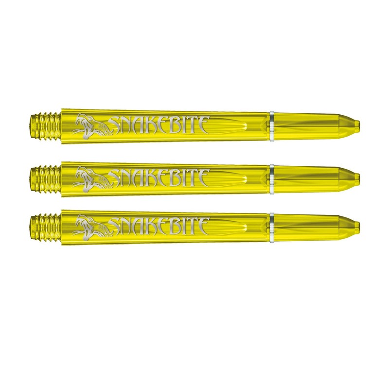 RED DRAGON Peter Wright Snakebite Signature Polycarbonate Yellow Medium Dart