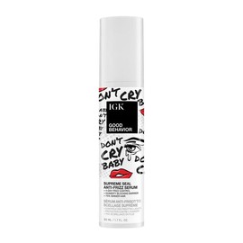 IGK Good Behavior Supreme Seal Smoothing Serum – Anti-Frizz, Heat Protection & Shine for All Hair Types