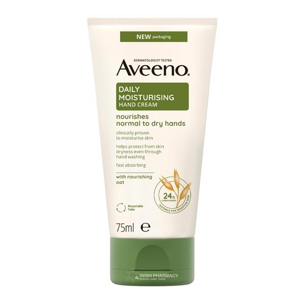 Aveeno Hand Cream with Oatmeal 75ml