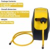 8milelake 5/16inch Retractable Air Hose Reel 33FT Auto Rewind 180°