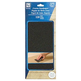 Loew Cornell, Sandpaper, Coarse, 3 Count