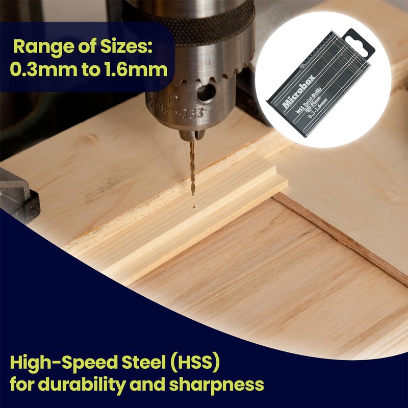 Dapetz ® 20 Pieces Hss Mini Micro Drill Bit Set,