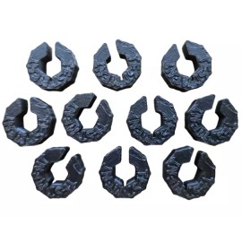 TestMent Technologies SMA Finger Wrench plastic 10 pieces per order, Also fits, 2.92mm, K, 1.85mm, V