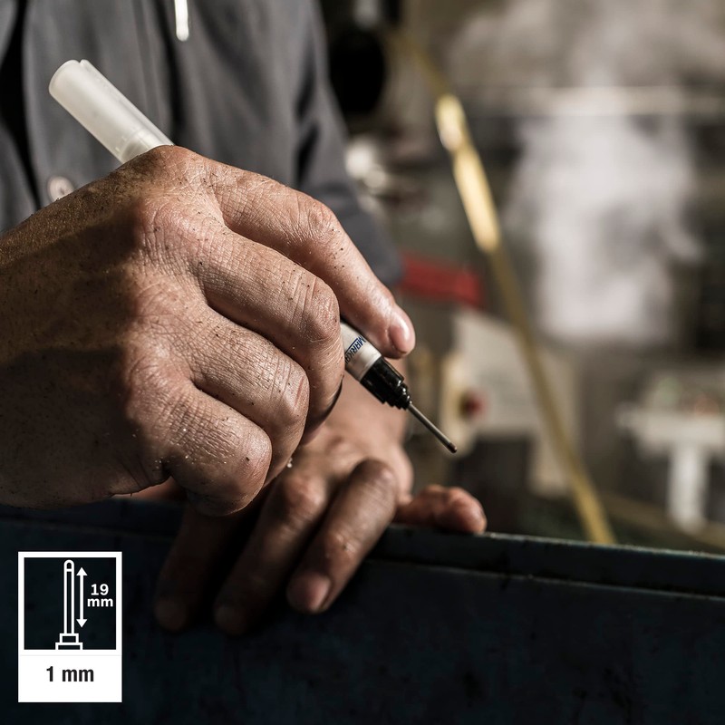 Markal 96520 Dura-ink 5, Black (Pack of 12)