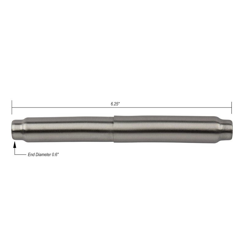 Premier Stainless Steel Toilet Paper Roller Holder, Spring-Loaded (Satin Nickel)