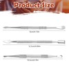 Piriuuo Wax Carving Tools Set, Stainless Steel Clay Sculpting Tools