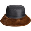 MaxNova Winter Fuzzy Fleece Bucket Hat