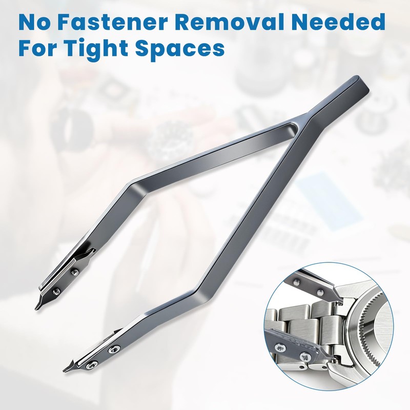 KCMOSGI 7825 Watch Spring Bar Tweezer, Watch Spring Bar Tool,