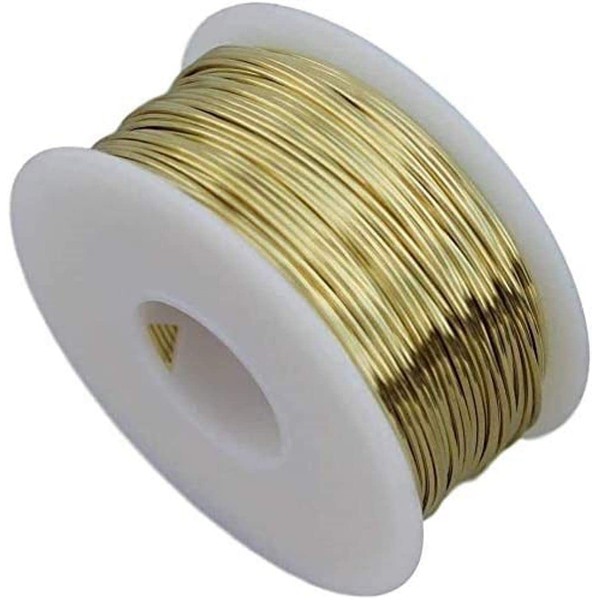 16 Ga Solid Brass Wire 4 Oz 36 Ft. Spool