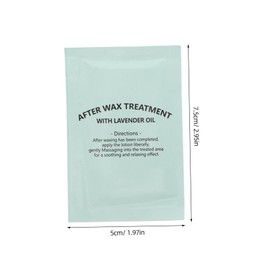 Healeved 20Pcs Post Wax Calming Oil Wipes Wax Remover Wipes for Skin Care After Waxing Reduces Redness and Cleanses Grime for Post Wax Treatment