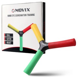 MOVIX | Hand Eye Coordination & Reaction Speed Training Tool - Improve Reflex, Agility, and Focus for Sports, Exercise, and Fun for All Ages with Pakage