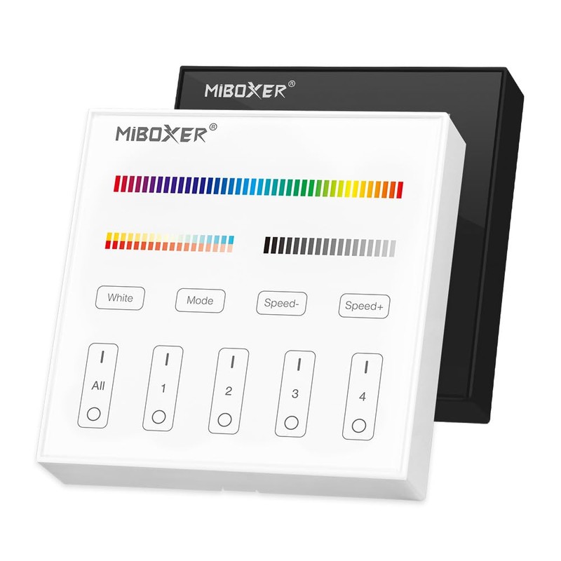 Miboxer B4 4-Zone Panel Remote RGB+CCT (White)