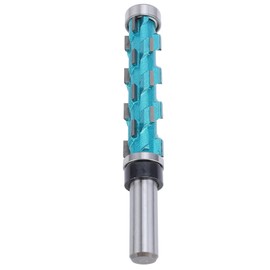 Flush Trim Spiral Router Bit, Double Bearing Carbide Router Bit with Convenient Storage, for Woodworking