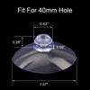 ANCIRS 30 Pack 40mm Suction Cups for Glass Table Tops,