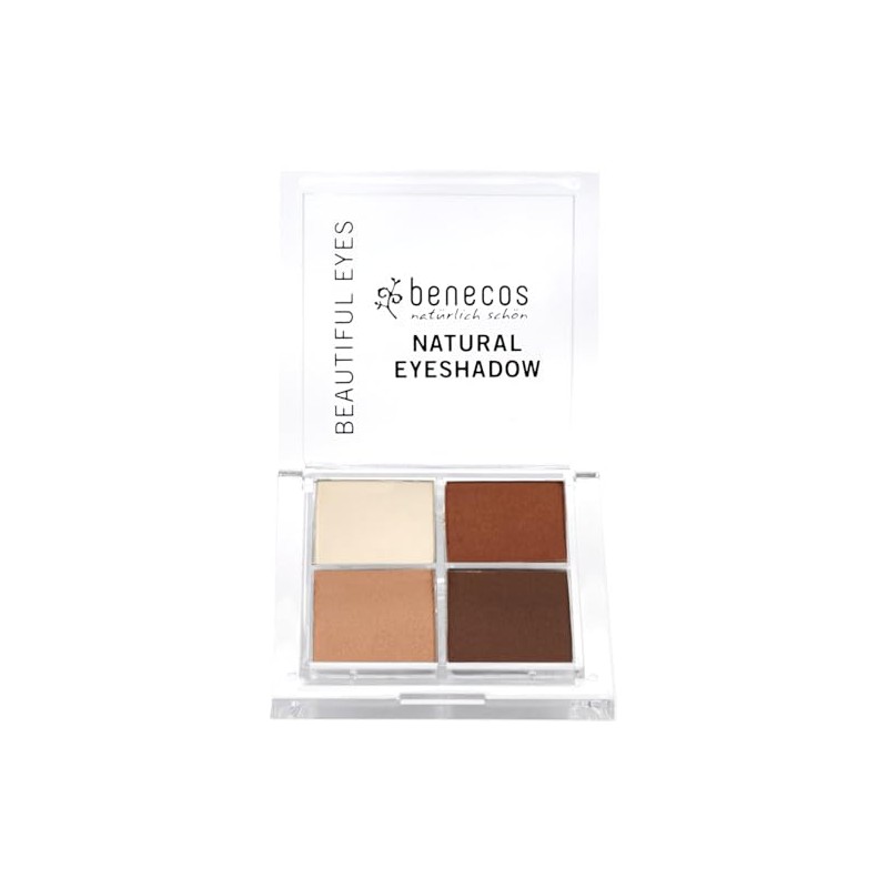 benecos Quattro Eyeshadow Coffee & Cream