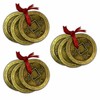 Home Genie Feng Shui Chinese Coins with Red String |