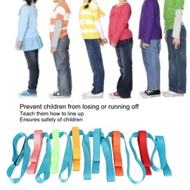 Children Safety Walking Rope, Outdoor Safety Daycare Rope with Colorful Handles, Preschool Line Rope for 12 Children 2 Adults, for Preschool Daycare Kindergarten School