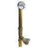 Keeney 606RB Trip Lever with Brass Pipe Bath Drain Assembly,