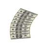 Folat 8714572225618 Creative USA Party Servietten 100 Dollar (10 Stück)